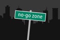 No-go zone / No-go area