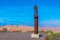 No hay monumento sculpture at Fuerteventura, Canary Islands, Spain