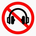 No headphones