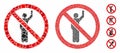 No hitchhike Mosaic Icon of Raggy Items