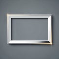 Is no image inside the frame, emphasizing its minimalistic and modern Royalty Free Stock Photo