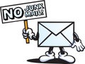 No Junk Mail character