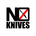 No knives icon