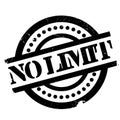 No Limit rubber stamp