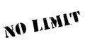 No Limit rubber stamp