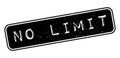 No Limit rubber stamp