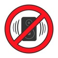 No loud music Royalty Free Stock Photo