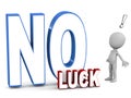No luck Royalty Free Stock Photo