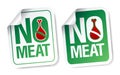 No meat stickers.