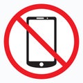 No Mobile Phone Sign