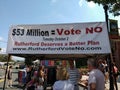 No More Tax Increases, Vote No, Referendum, Rutherford, NJ, USA