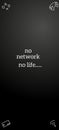 No network no life, a quote for true gamers, with a gradient black background that is perfect for a poster