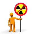 No nuclear energy Royalty Free Stock Photo