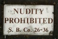 No Nudity