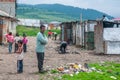 No opportunities for the Roma or Gypsy people in Slovakia. They suffer discrimination, poverty with no dignity. Portraits of boys