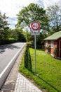 No overtaking by single-lane vehicles