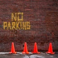 No Parking Royalty Free Stock Photo