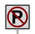 No Parking Allowed Sign