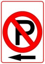 No Parking Sign