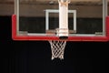 No people basketball court detail Royalty Free Stock Photo