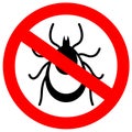 No pests vector sign