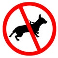 No pets Royalty Free Stock Photo