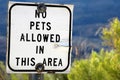 No Pets Allowed