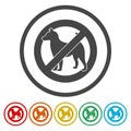 No Pets Sign - Illustration