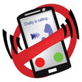No Phone Allow Royalty Free Stock Photo