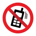 No phone allowed