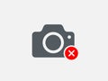 No photo available vector icon, default image symbol. Picture coming soon for web site or mobile app