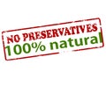 No preservatives one hundred percent natural