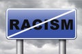 No racism Royalty Free Stock Photo