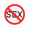 No sex sign symbol icon