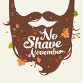 No Shave November Illustration