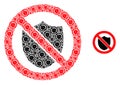 No Shield Recursion Icon Collage