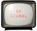 No Signal TV noise Royalty Free Stock Photo
