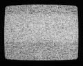 No signal TV texture. Television grainy noise effect as a background. No signal retro vintage television pattern. Interfering