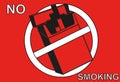 No smoke. Reject the offer of cigarettes. The concept of tobacco