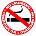 No smoking Royalty Free Stock Photo