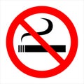 No smoking 4 (+ vector) Royalty Free Stock Photo