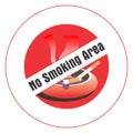 No Smoking area.