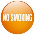 no smoking button Royalty Free Stock Photo