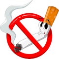 No smoking cartoon