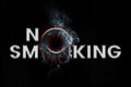No smoking - Stop smoking - Smoking Kills conceptual art Royalty Free Stock Photo
