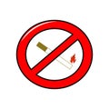 No smoking, no public places.vector