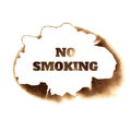 No Smoking poster