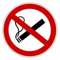 No Smoking Prohibiting Sign For Apps And Websites