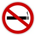 No Smoking Prohibiting Sign For Apps And Websites