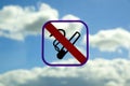 No Smoking Sign Royalty Free Stock Photo